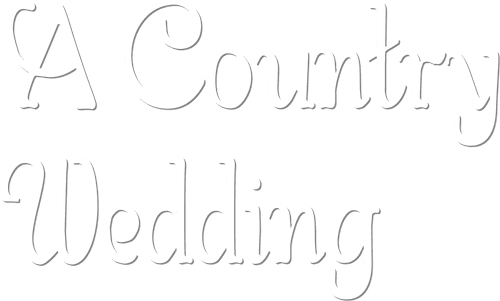 A Country Wedding